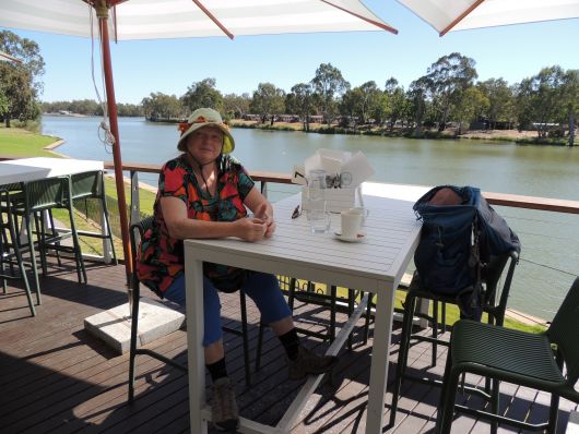 Marlene at the Murray